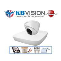 Trọn gói 1 camera KBVISION 4MP CCTV–KB12K12CP