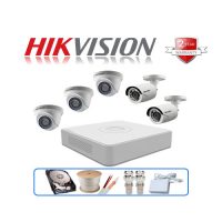 Trọn gói 5 camera Hikvision 2MP CCTV-HIK516D0T-IRP