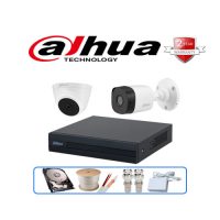 Trọn gói 2 camera Dahua 2MP CCTV-D2T1A21P