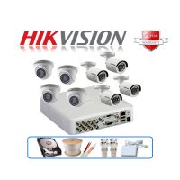 Trọn gói 8 camera Hikvision 2MP CCTV-HIK816D0T-IRP