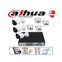 Trọn gói 7 camera Dahua 2MP CCTV-D7HFW1200TP-A tích hợp Micro