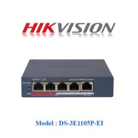 Switch PoE 4 cổng Hikvision DS-3E1105P-EI