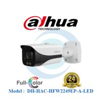 Camera HDCVI Dahua 2MP DH-HAC-HFW2249EP-A-LED Tích Hợp Micro Đèn Trợ Sáng 40m