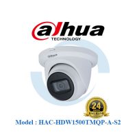 Camera HDCVI Dahua 5MP DH-HAC-HDW1500TMQP-A-S2 Tích Hợp Micro Hồng Ngoại 60m