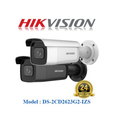 Camera IP Acusense Hikvision 2.0MP DS-2CD2623G2-IZS hồng ngoại 60m