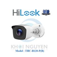 Camera Thân HD-TVI HiLook 2MP THC-B120-P(B) hồng ngoại 20m