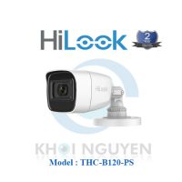 Camera Thân HD-TVI HiLook 2MP THC-B120-PS tích hợp Micro hồng ngoại 25m