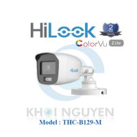 Camera Thân HD-TVI HiLook 2MP THC-B129-M ColoruVu đèn trợ sáng 20m