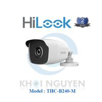 Camera Thân HD-TVI HiLook 4MP THC-B240-M hồng ngoại 40m