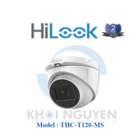 Camera HD-TVI HiLook 2MP THC-T120-MS tích hợp Micro hồng ngoại 30m