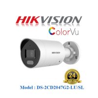 Camera IP ColorVu Hikvision 4MP DS-2CD2047G2-LU/SL Có Màu Ban Đêm