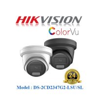 Camera IP Colorvu Hikvision 4MP DS-2CD2347G2-LSU/SL Có Màu Ban Đêm Tích Hợp Micro