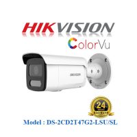 Camera IP Colorvu Hikvision 4MP DS-2CD2T47G2-LSU/SL Có Màu Ban Đêm