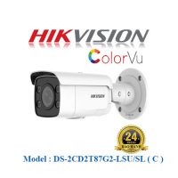 Camera IP ColorVu Hikvision 8MP DS-2CD2T87G2-LSU/SL C Có Màu Ban Đêm