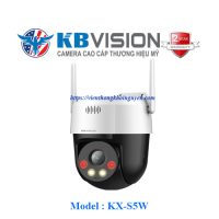 Camera WiFi PTZ 5MP Kbvision KX-S5W Đàm Thoại Hai Chiều