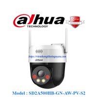 Camera WiFi PTZ 5MP Dahua SD2A500HB-GN-AW-PV-S2 Đàm Thoại Hai Chiều