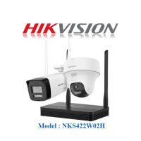 Trọn gói 2 camera WiFi Kit Hikvision 2MP CCTV-NKS422W02H