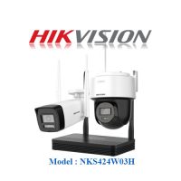 Trọn gói 2 camera WiFi Kit Hikvision 4MP CCTV-NKS424W03H